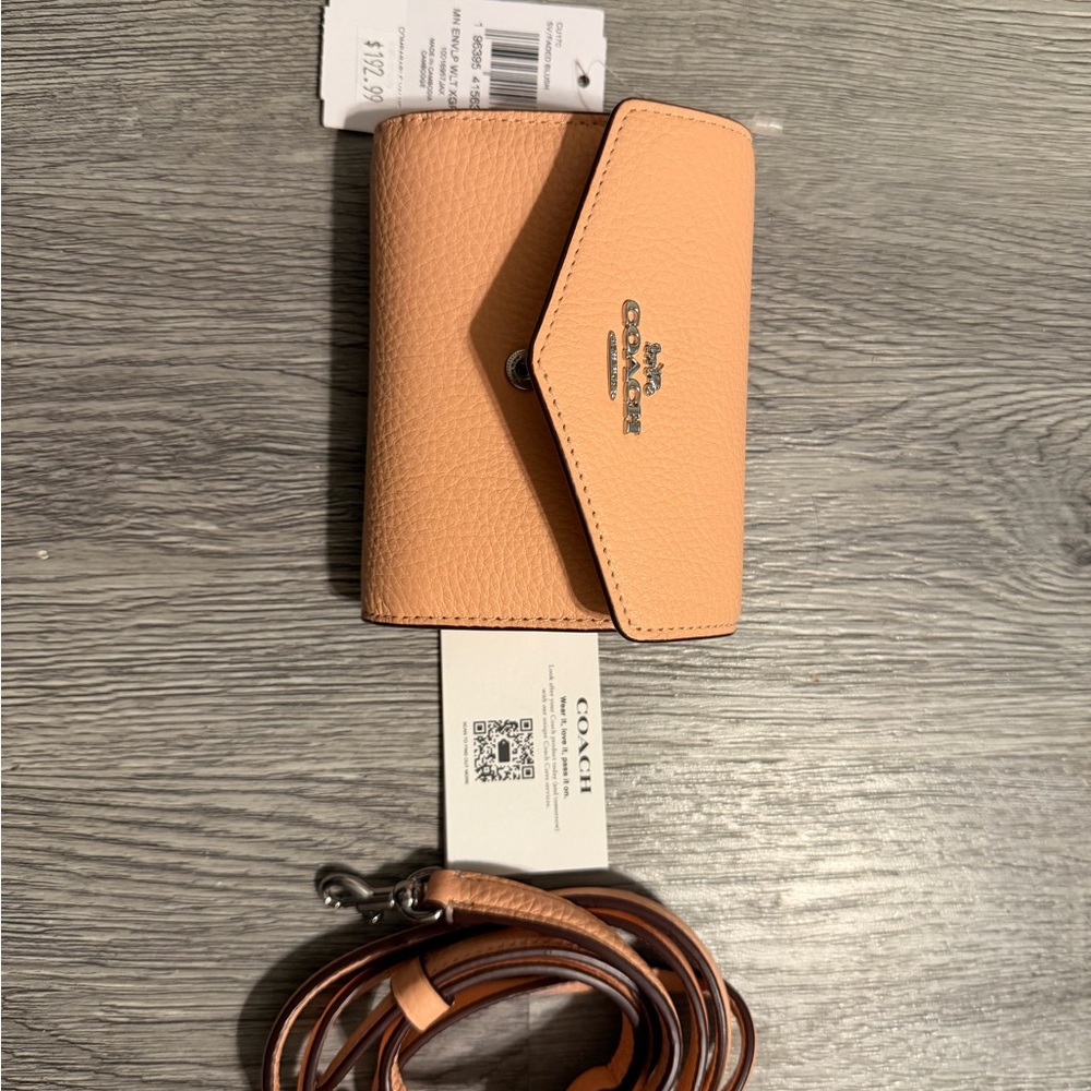 Coach Coral Leather Wallet